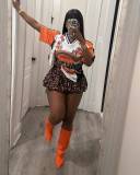 EVE Printed Ultra Short Puffy Skirt LSD-2319