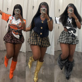 EVE Printed Ultra Short Puffy Skirt LSD-2319