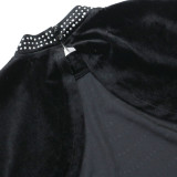 EVE Hot Drill Backless Mini Dress CYA-901575