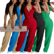 EVE Sleeveless Vest And Pants 2 Piece Set AIL-299