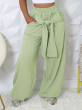 EVE Solid Color Loose Casual Pants YH-5343