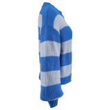 EVE Long Sleeve Color Block Sweater GDAM-7193