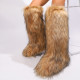 EVE Fashion Plush Warm Snow Long Boots GHSX-2535