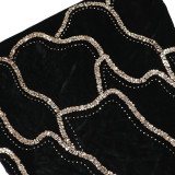 EVE V Neck Sequin Tube Tops Long Dress CYA-901533