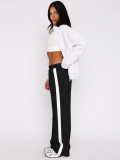 EVE Patchwork Casual Padded Sport Pants MIL-134