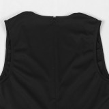 EVE Hot Drill Sleeveless Split Long Dress NY-3331