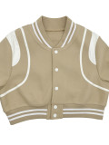 EVE Long Sleeve Print Baseball Coat YH-5360