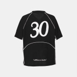 EVE Letter Print Loose Casual T Shirt YWXS-XS-XS5260