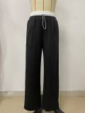 EVE Causal Patchwork Slim Straight Pants LSD-2330