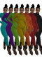 EVE Solid Color Slim Long Sleeve Pants 2 Piece Set ANDF-1008