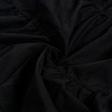 EVE Plus Size Casual Solid Color Loose Dress GTYZ-7274