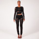 EVE Lace See Through Long Sleeve Pants Suit GPBY-17154