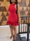 EVE Sleeveless Ruffles Mini Dress GCNF-0227