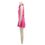 EVE Solid Color Sleeveless Romper XHXF-972