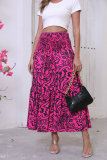 EVE Print Big Swing Half Body Skirt XCFF-910