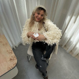 EVE Knitted Tassel Woolen Jacket GZJQ-W24L54752