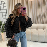 EVE Knitted Tassel Woolen Jacket GZJQ-W24L54752
