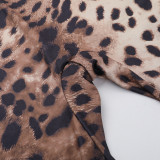 EVE Sexy Leopard Print Sling Jumpsuit FL-JY24627MHO