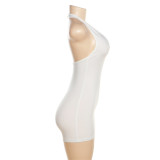 EVE Sexy Sleeveless Deep V Neck Romper GZJQ-K23Q31022