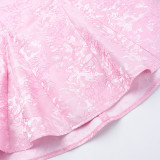 EVE Print Bow Off Shoulder Tube Tops Dress FL-YL24584MHO