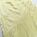 EVE Sexy Backless Solid Color Bandage Dress FL-YJ24661PFO