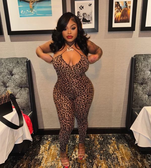 EVE Pre Order: About 7 work days shipping Leopard Print Sling Slim Jumpsuit YUEM-2025608