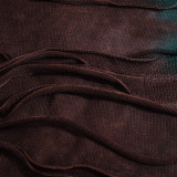 EVE Tie Dye Holes Tassel Two Piece Skirts Set GNZD-51374SHD