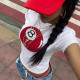 EVE O Neck Print Short Sleeve T Shirt GYIQ-ZW112422B