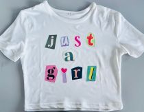 EVE Printed Short T-Shirt Top HMYI-23847