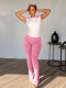 EVE Casual Sports Yoga Pants Two Piece Set QODY-6055