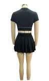 EVE POLO T-shirt And Skirt Two Piece Set GFCF-1320