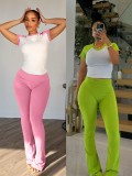 EVE Casual Sports Yoga Pants Two Piece Set QODY-6055