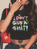 EVE Short Sleeve Print T Shirt HMYI-42866