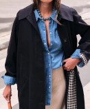 EVE Single-breasted Polo Shirt Windbreaker Jacket GLYK-LX091