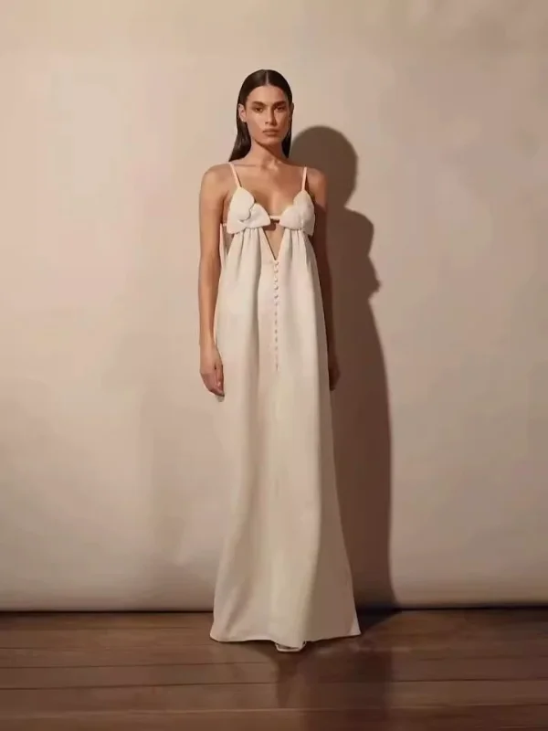 EVE Loose Sleeveless Sling Loose Straight Dress GLYK-LX048