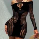 EVE Hollow Out See Through Mini Dress GYDE-DYS-0580