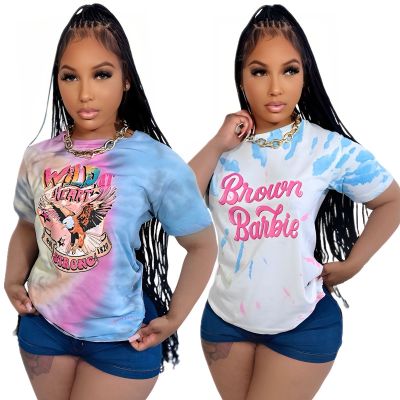 EVE Print Short Sleeve T Shirt GDIM-2508