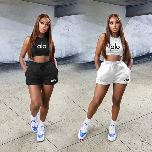 EVE Fahion Sport Sleeveless Vest Short Suit QYLF-0149