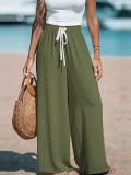 EVE Solid Color Loose Wide Leg Pants GCNF-5799