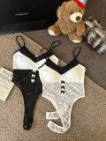 EVE Halter Slim Lace Sexy Inner Tight One-piece Top GTZF-2045