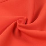 EVE Plus Size Solid Color Long Blazer Pants Suit NY-10968