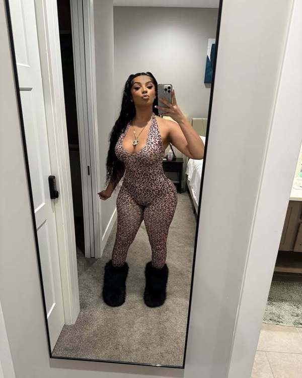 Pre Order: About 7 work days shipping Leopard Print Backless Jumpsuit YUEM-2025402