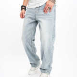 EVE Men's Casual Loose Wide Leg Jeans GBBF-113