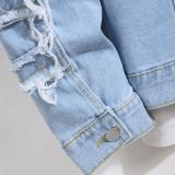 EVE Men's Long Sleeve Casual Denim Jackets GBBF-907