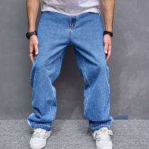 EVE Men's Vintage Casual Loose Wide Leg Jeans GBBF-333