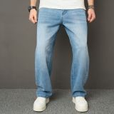EVE Men's Casual Loose Wide Leg Jeans GBBF-113