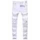 EVE Men's Fashion Solid Color Slim Pencil Jeans GWBM-6607