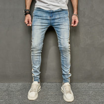 EVE Men's Fashion Solid Color Slim Pencil Jeans GBBF-2014