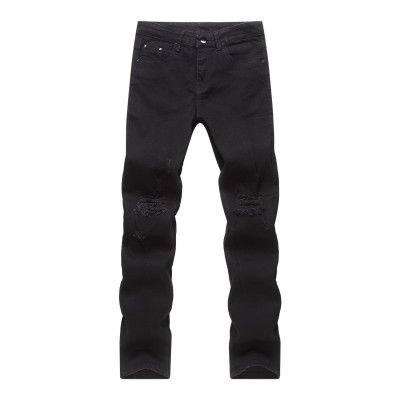 EVE Men's Washed Holes Solid Jeans GBBF-116
