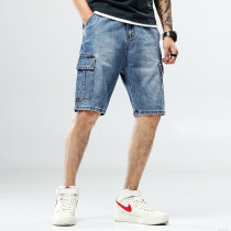 EVE Men's Multi-pockets Denim Short GBBF-KY6832